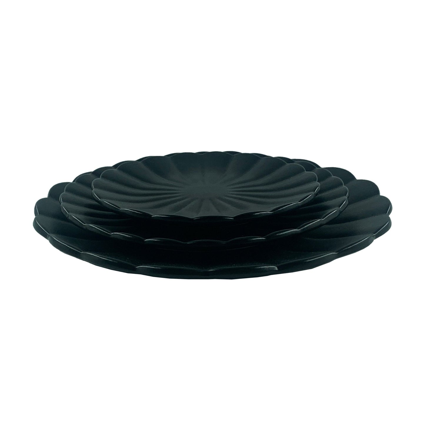 Lafayette Noir Stoneware Dinner Plate, Set of 4 Canvas Home Black, Black Scalloped Dinner Plate, Black Scalloped Dinnerware, Black Scalloped Stoneware Dinner Plate, Black Stoneware, Dinner Plates, Ellen DeGeneres, Lafayette, Lafayette Black, Lafayette Black Stoneware Dinner Plate, Lafayette Noir, Lafayette Noir Stoneware Dinner Plate, Lafayette Stoneware Dinner Plate, Noir, Noir Scalloped Dinner Plate, Noir Scalloped Dinnerware, Noir Scalloped Stoneware Dinner Plate, Plates, Portugal, Scalloped,
