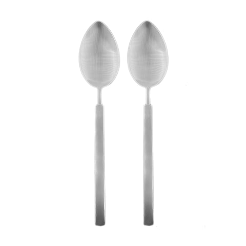 Hvar 2-Piece Serving Spoon Set in Brushed Stainless Steel