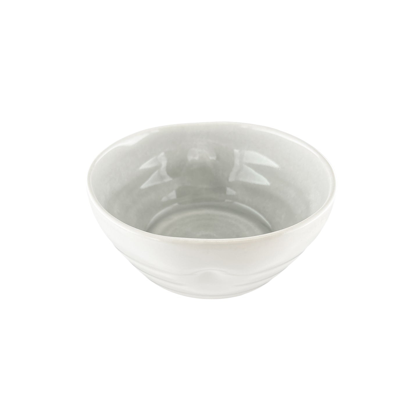 Pinch Grey Stoneware 4 Piece Dinnerware Set, Service For 1