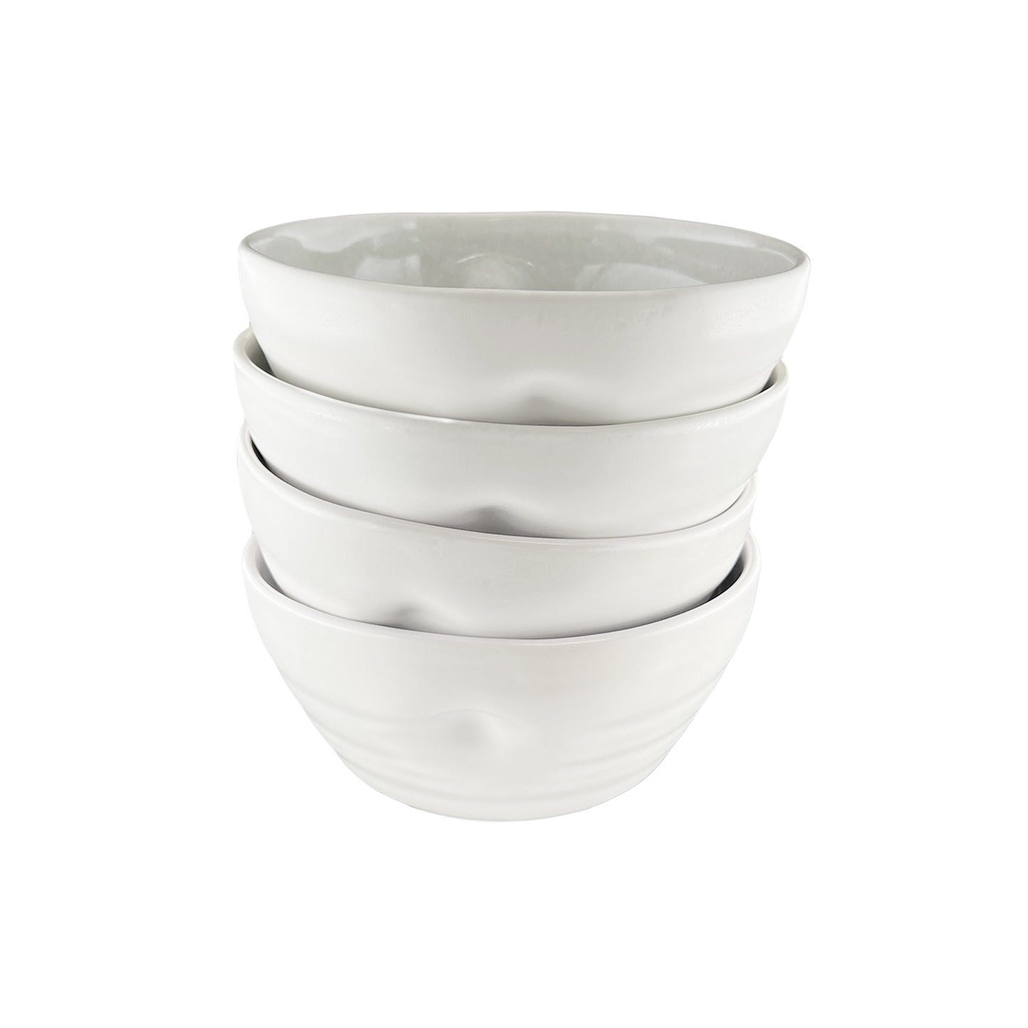 Pinch Cereal Bowl in Grey - Set of 4