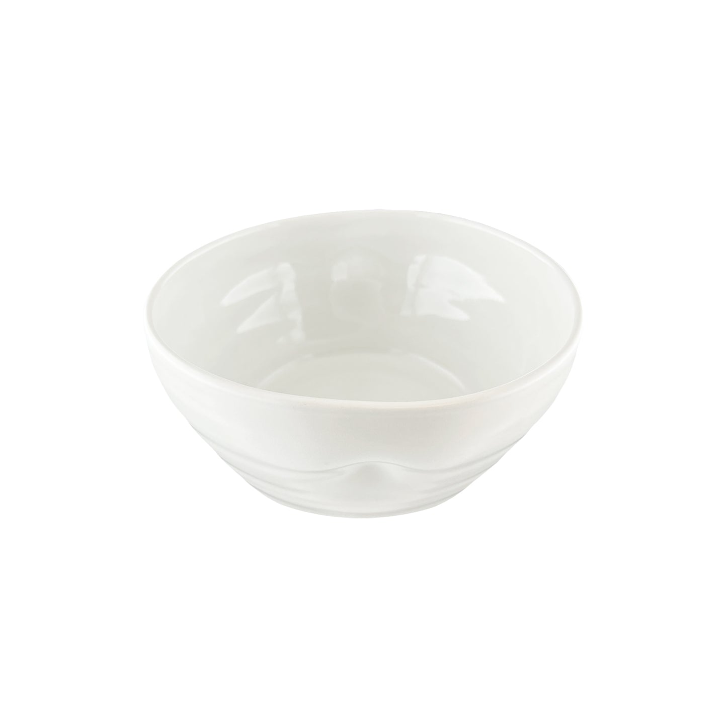 Pinch Cereal Bowl in White - Set of 4