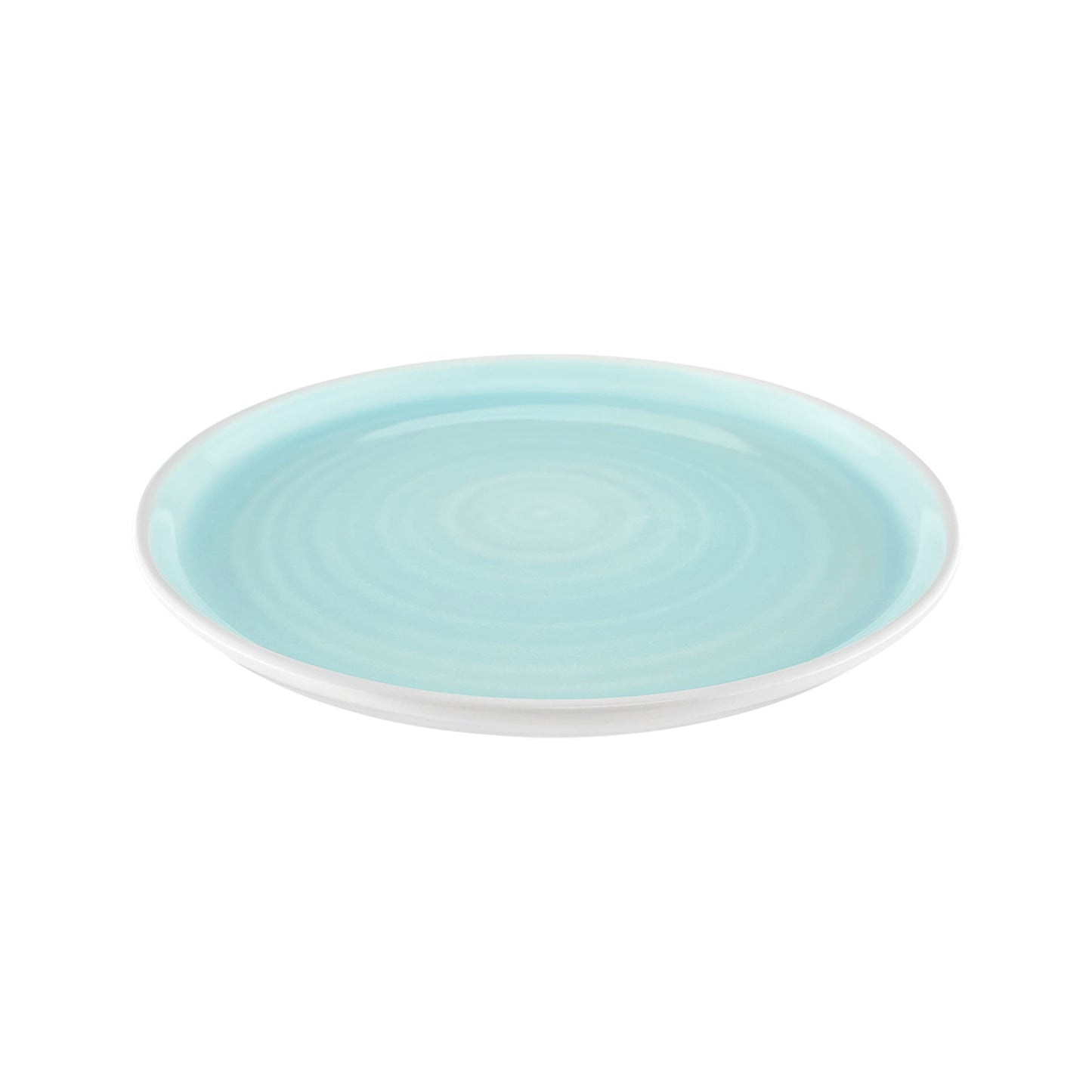 Pinch Dinner Plate in Aqua - Set of 4