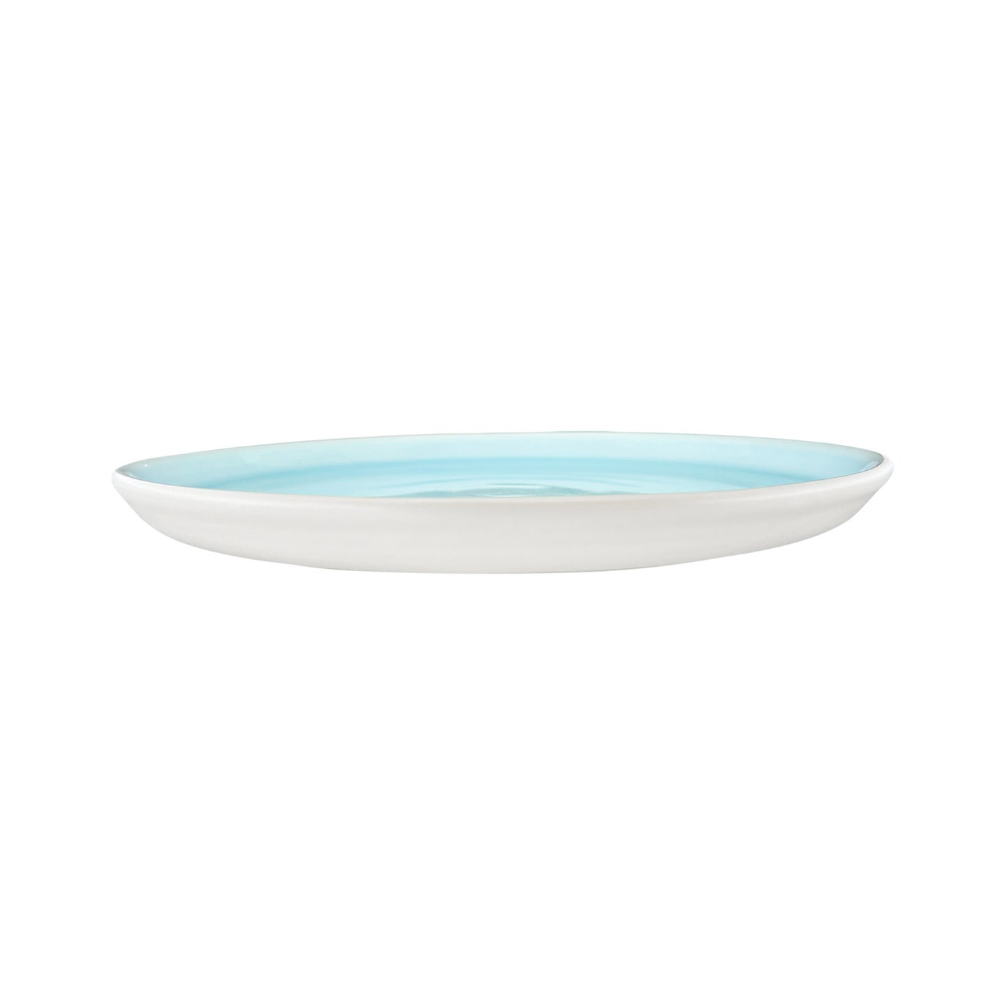 Pinch Dinner Plate in Aqua - Set of 4