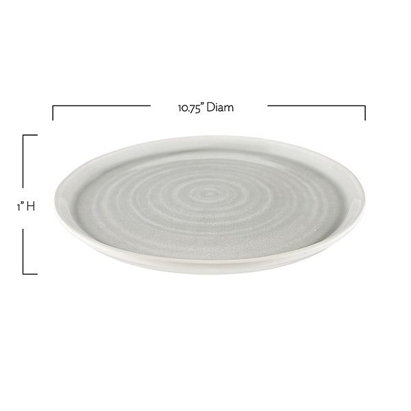 Pinch Pink Stoneware 4 Piece Dinnerware Set, Service For 1