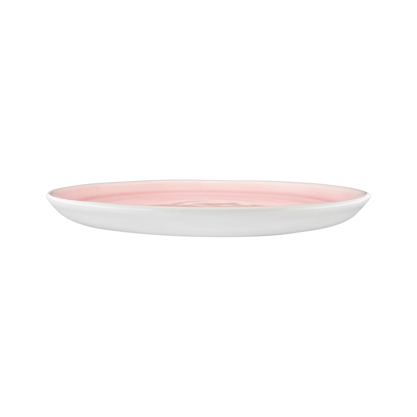 Pinch Pink Stoneware 4 Piece Dinnerware Set, Service For 1