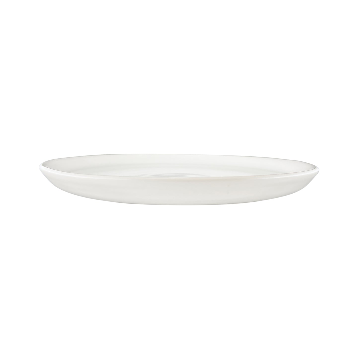 Pinch White Stoneware 16 Piece Dinnerware Set, Service For 4