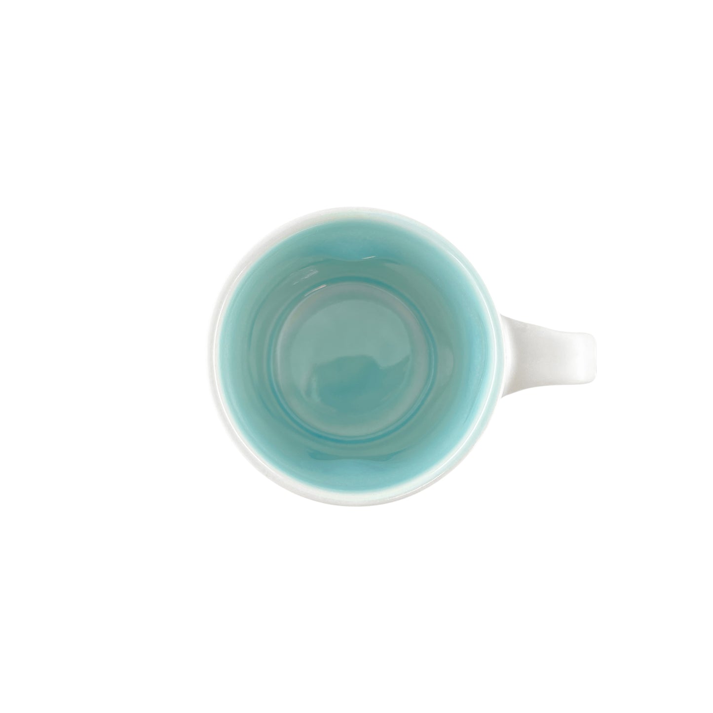 Pinch Mug in Aqua - Set of 4