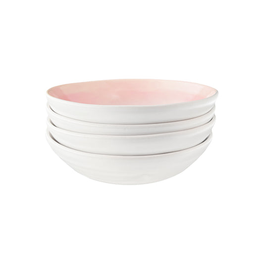 Pinch Pasta Bowl in Pink - Set of 4