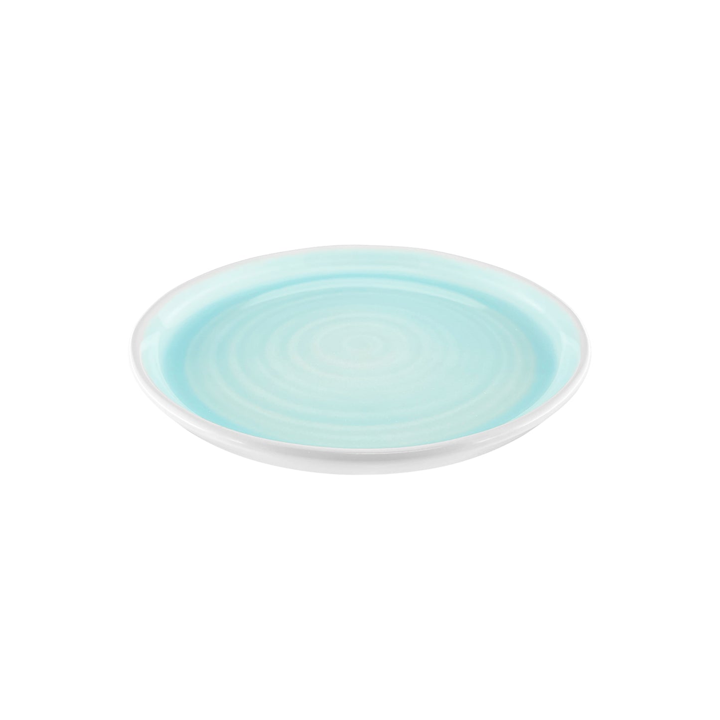 Pinch Salad Plate in Aqua - Set of 4