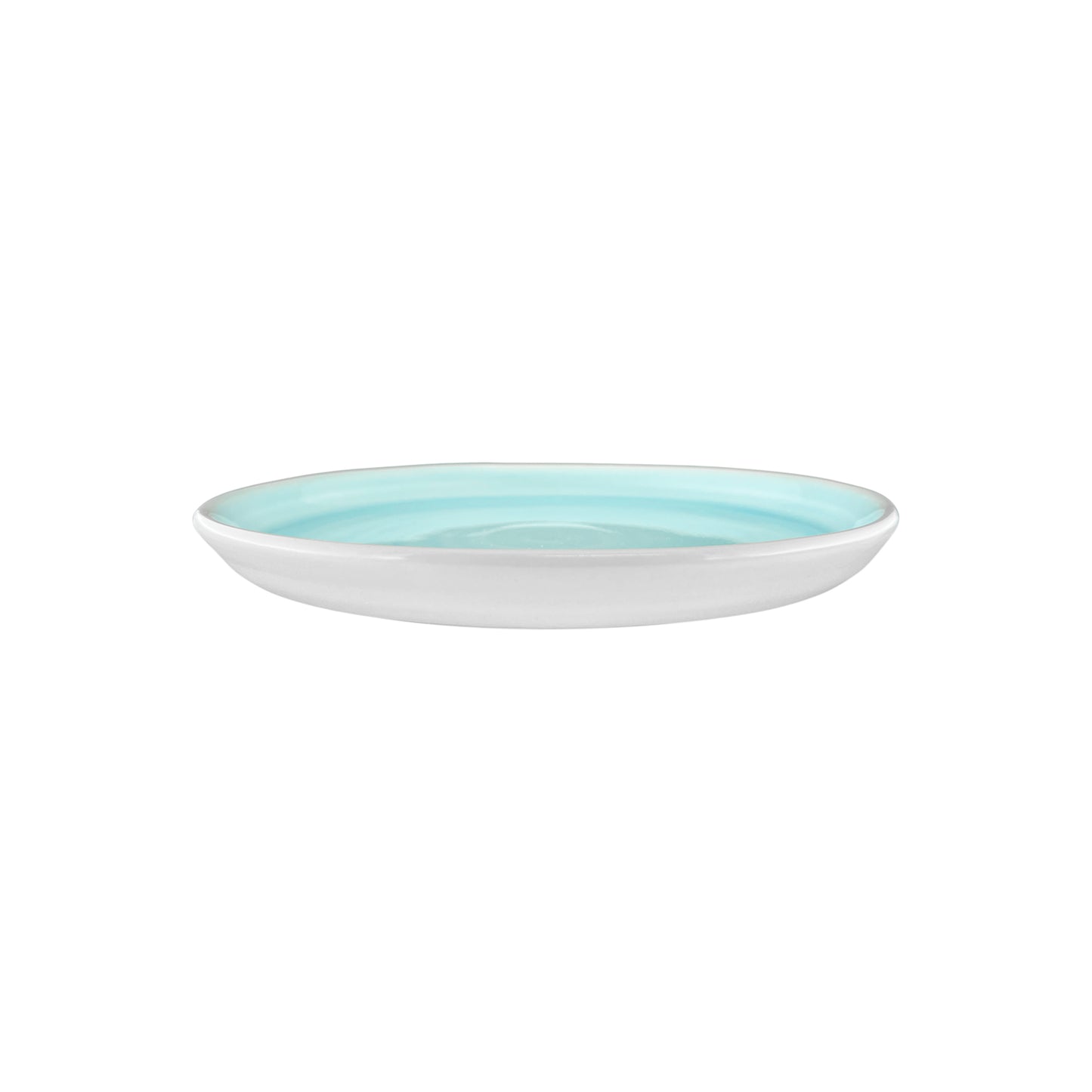 Pinch Salad Plate in Aqua - Set of 4