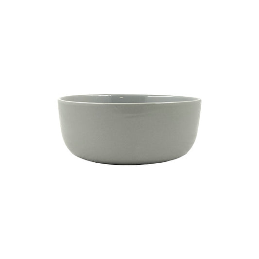 Reims Deep Bowl - Set of 4 - Pebble Canvas Home bowl, Bowls, canvas home, contemporary dinnerware, dinner party, dinnerware, dinnerware sets, dish sets, family, Grey, Large, modern dinnerware, Pasta bowl, Place Setting, Plates, reims, simple dinnerware, tabletop, tableware