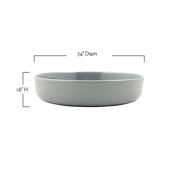 Reims Shallow Bowl - Set of 4 - Atlantic