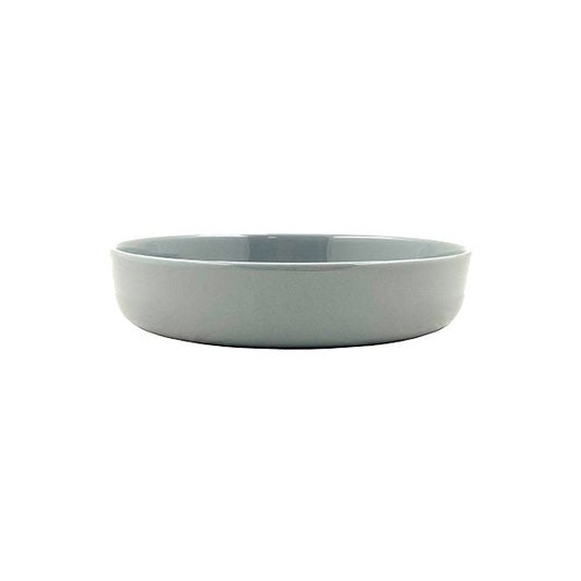 Reims Shallow Bowl - Set of 4 - Pebble Canvas Home bowl, Bowls, canvas home, contemporary dinnerware, dinner party, dinnerware, dinnerware sets, dish sets, family, Grey, Large, modern dinnerware, Pasta bowl, Place Setting, Plates, reims, simple dinnerware, tabletop, tableware