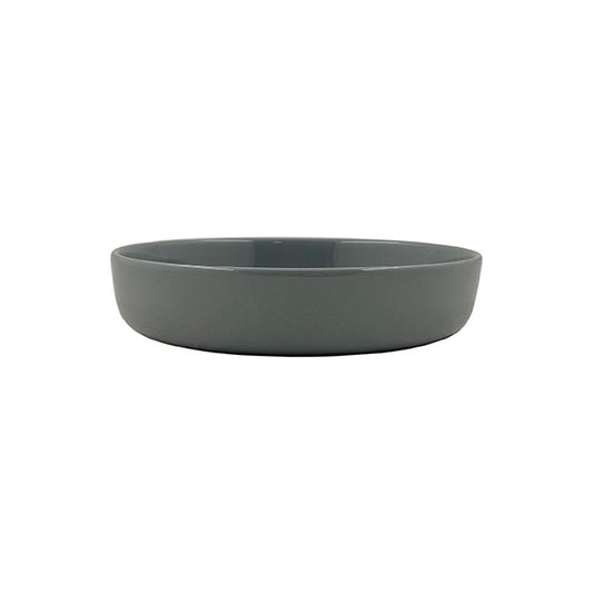 Reims Shallow Bowl - Set of 4 - Stone Canvas Home bowl, Bowls, canvas home, contemporary dinnerware, dinner party, dinnerware, dinnerware sets, dish sets, family, Grey, Large, modern dinnerware, Pasta bowl, Place Setting, Plates, reims, simple dinnerware, tabletop, tableware