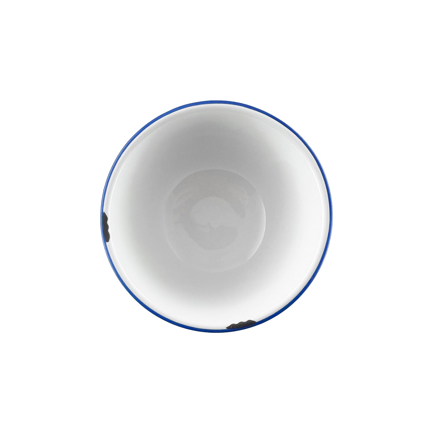Tinware Bowl in White - Set of 4