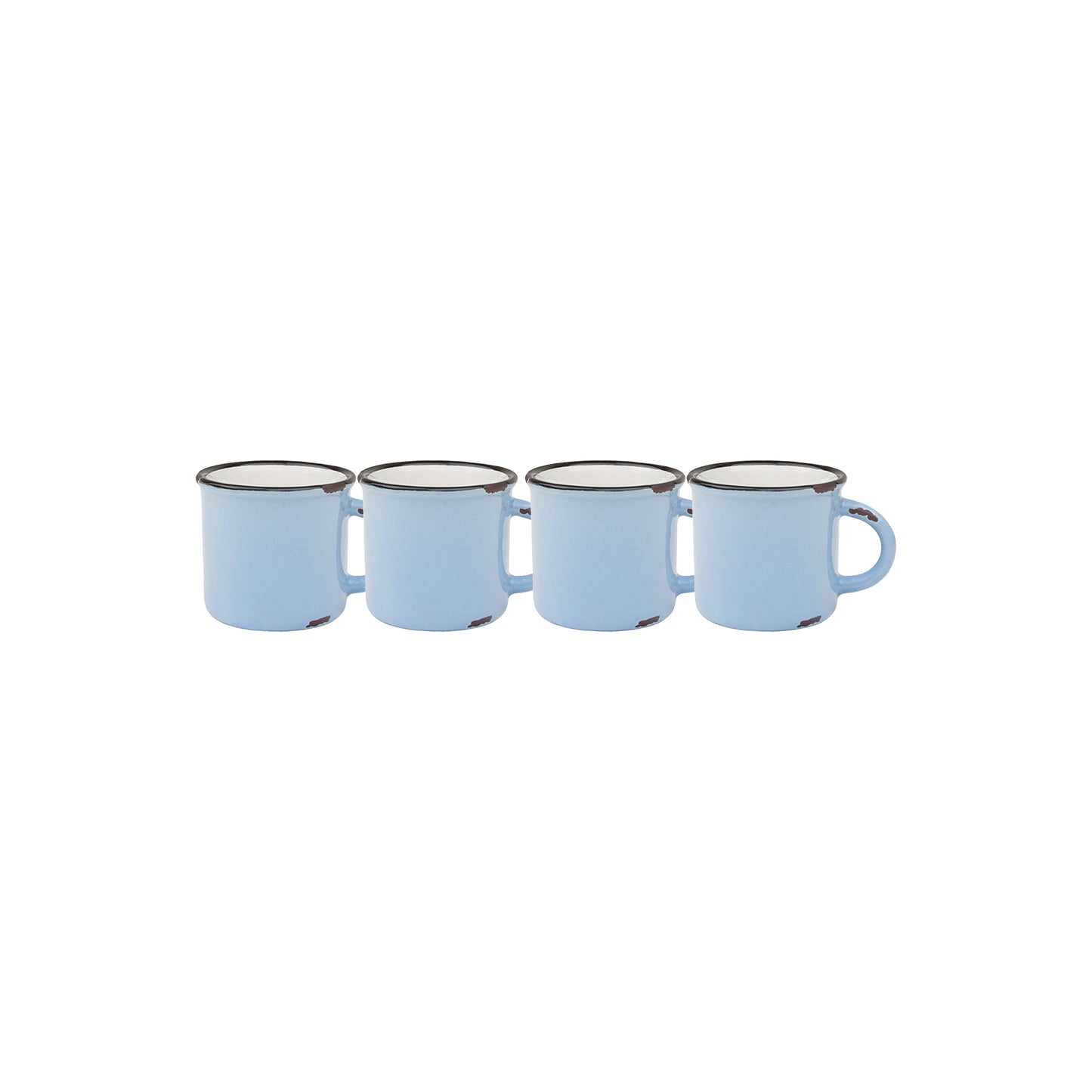 Tinware Espresso Mug in Cashmere Blue - Set of 4