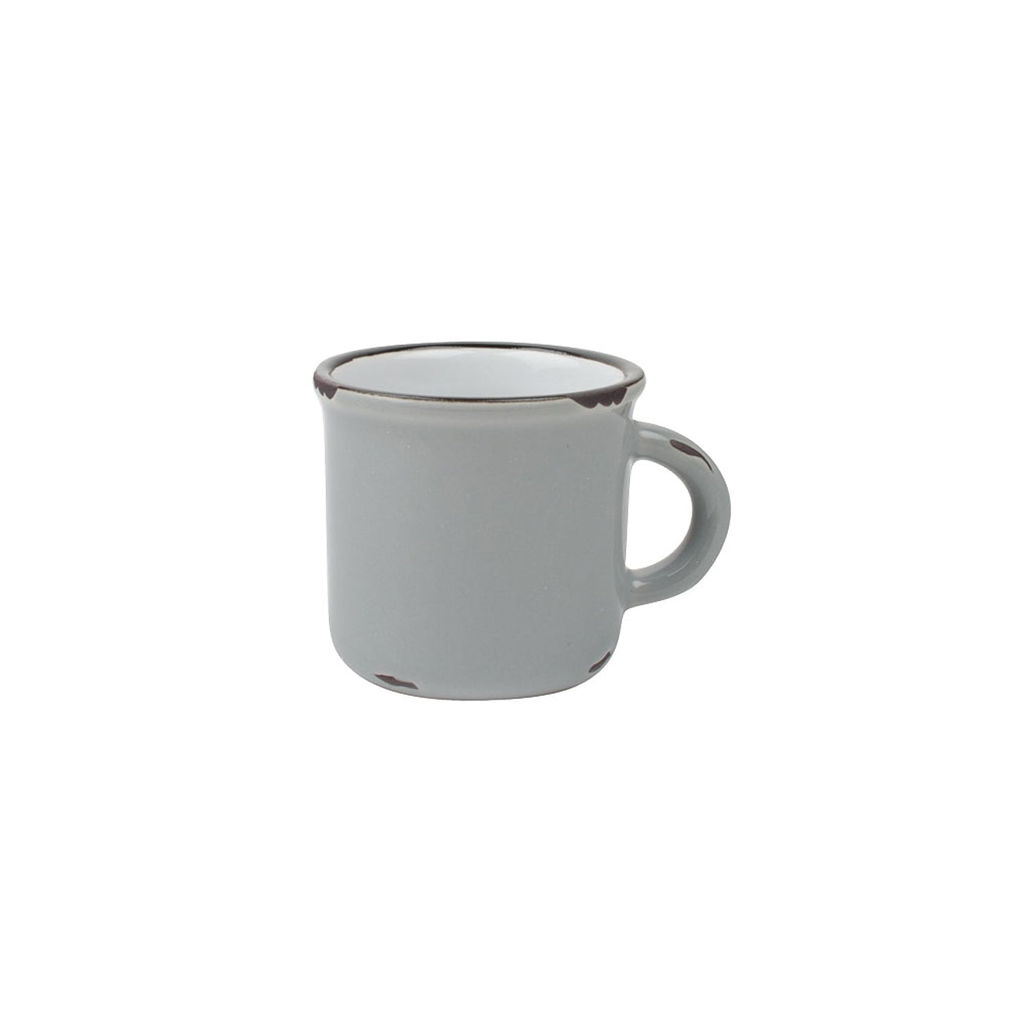 Tinware Espresso Mug in Light Grey - Set of 4