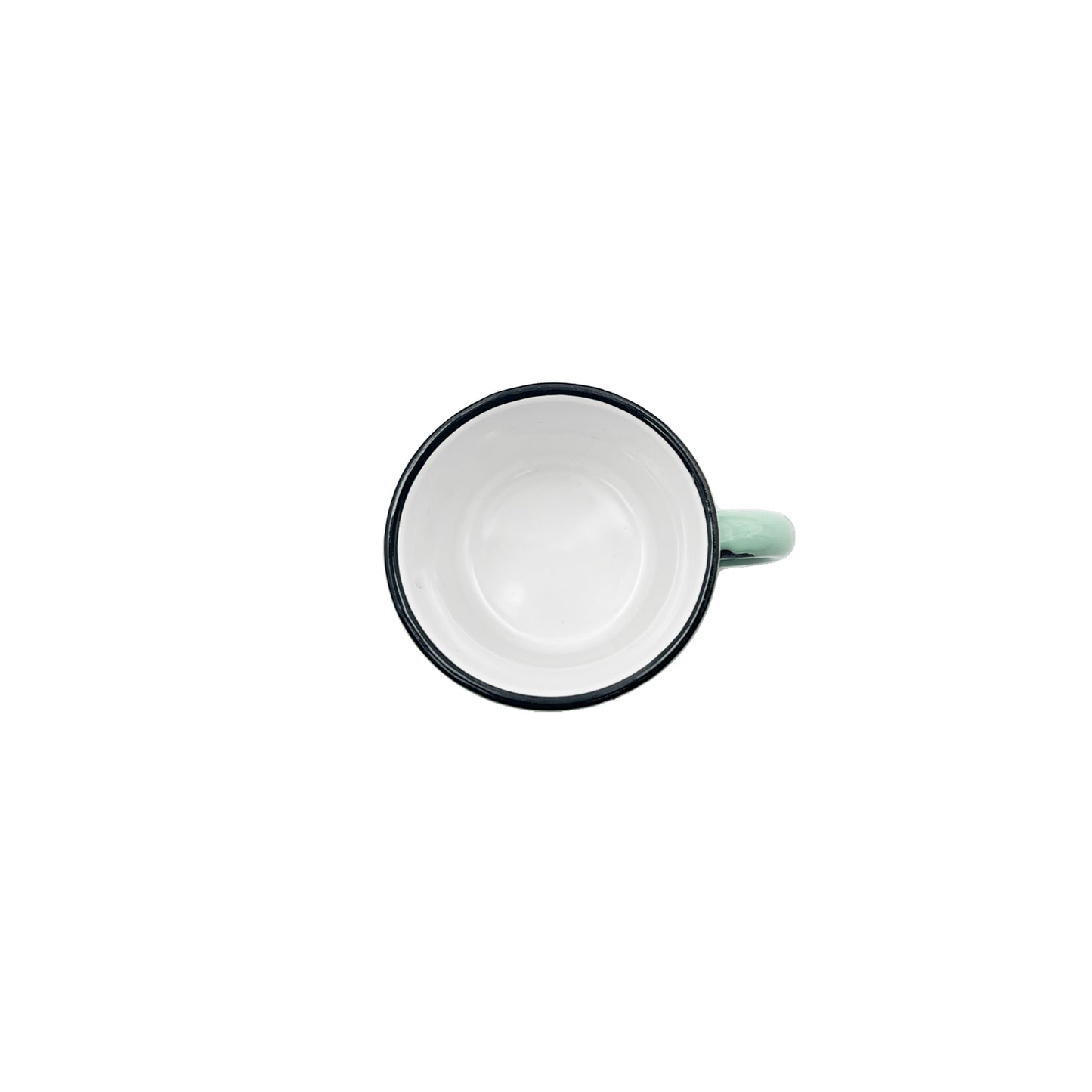 Tinware Espresso Mug in Pea Green - Set of 4