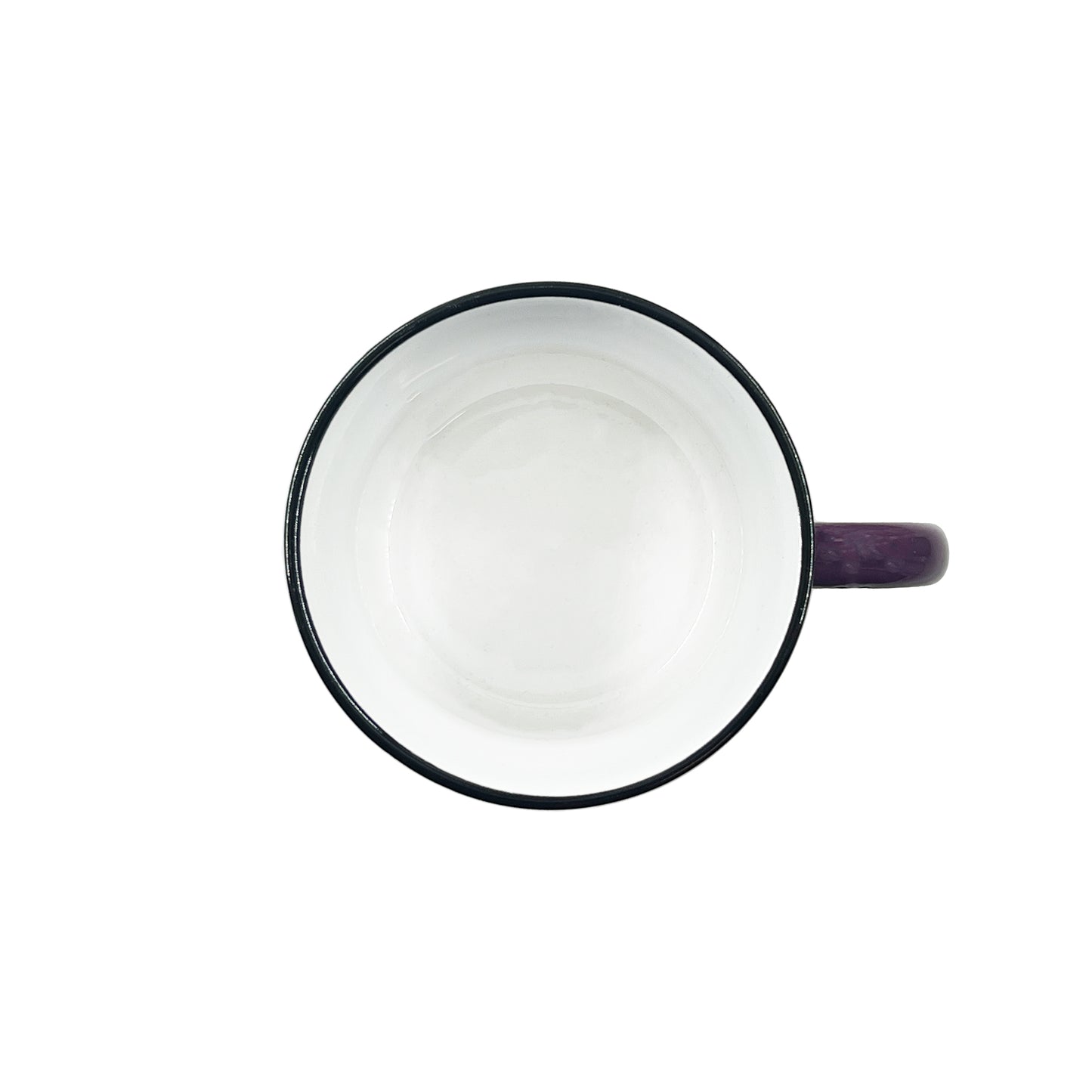 Tinware Mug in Plum - Set of 4