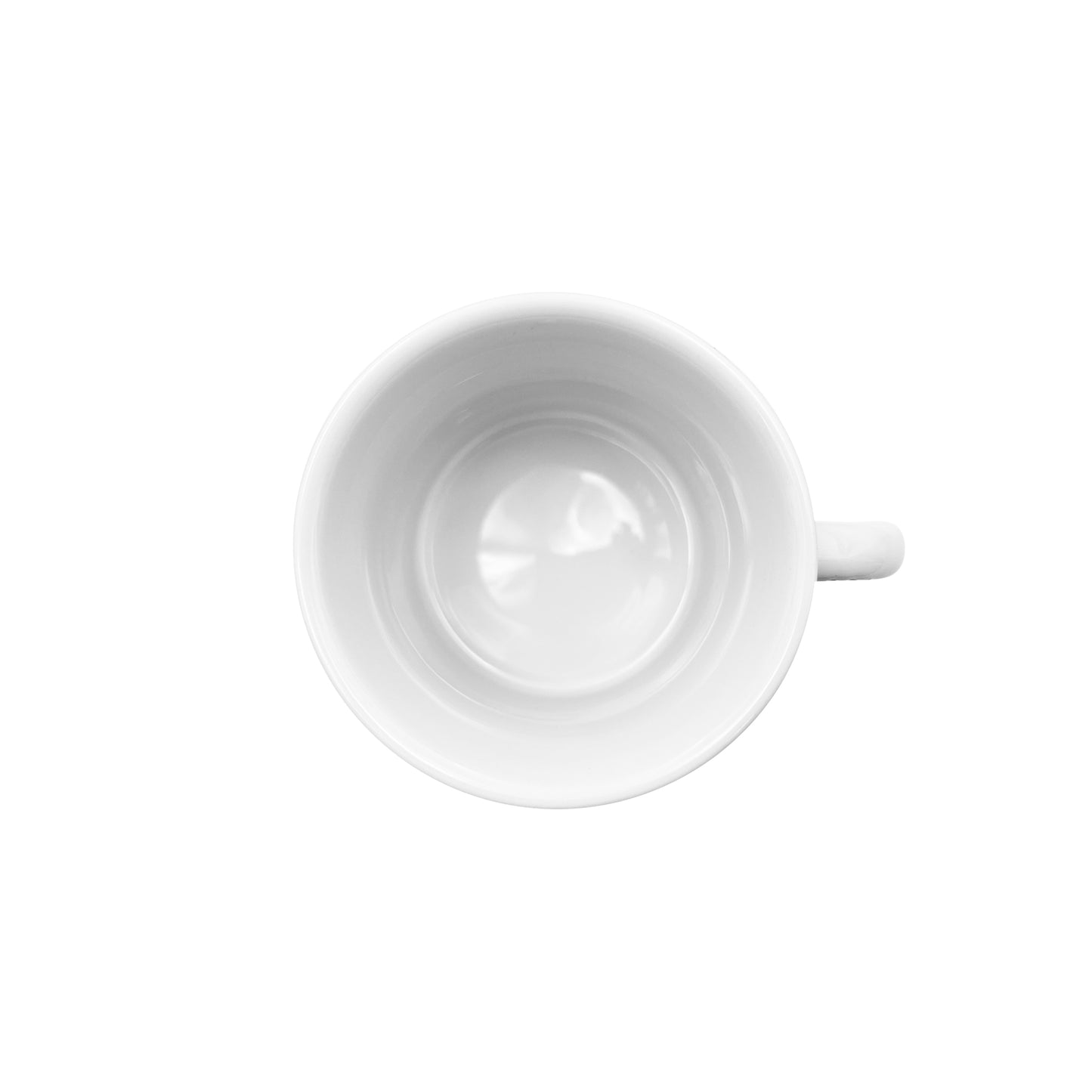 Tinware Mug in Solid White- Set of 4