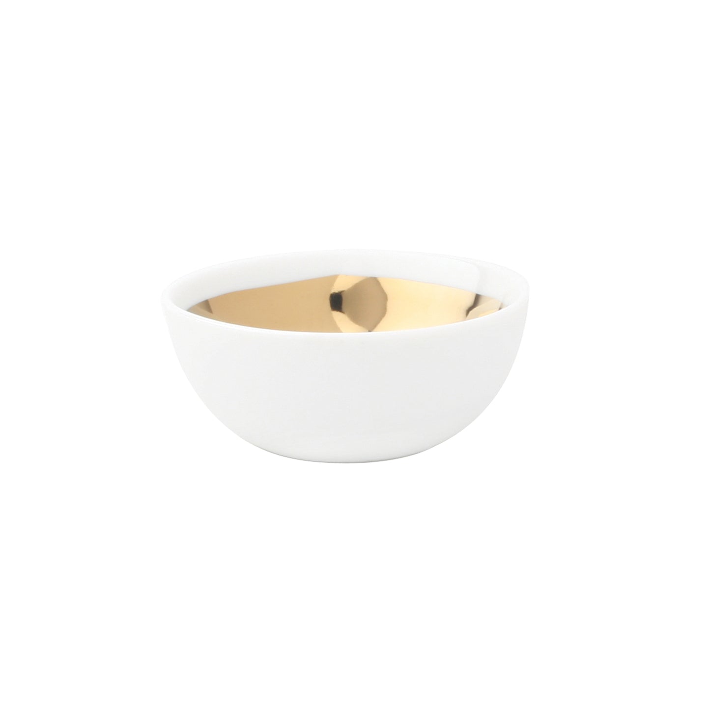 Dauville Gold Metallic Porcelain Accent Bowls