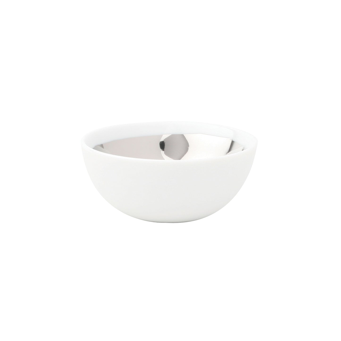 Dauville Platinum Metallic Porcelain Accent Bowls