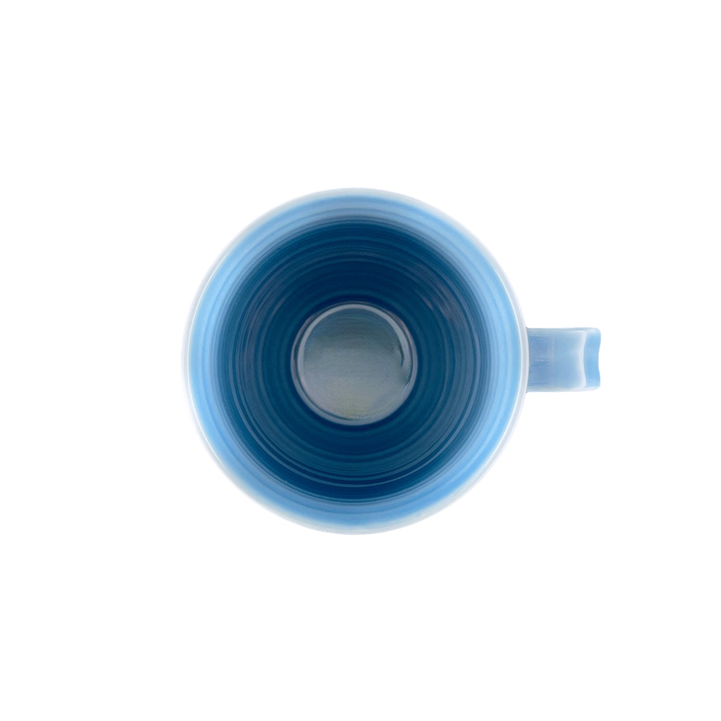 Daniel Smith Blue Porcelain 16 Piece Dinnerware Set, Service For 4