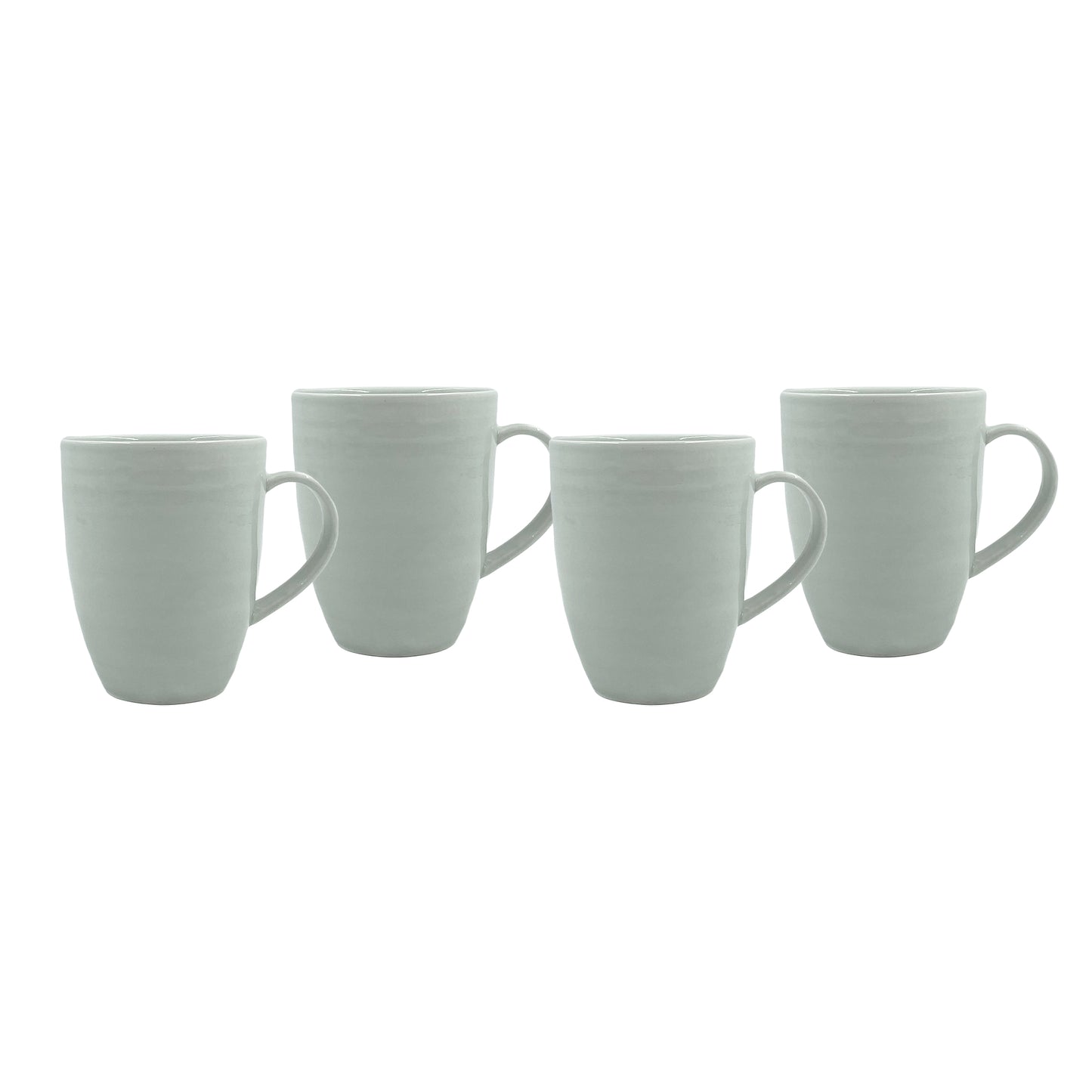 Daniel Smith Smoke Porcelain 16 Piece Dinnerware Set, Service For 4
