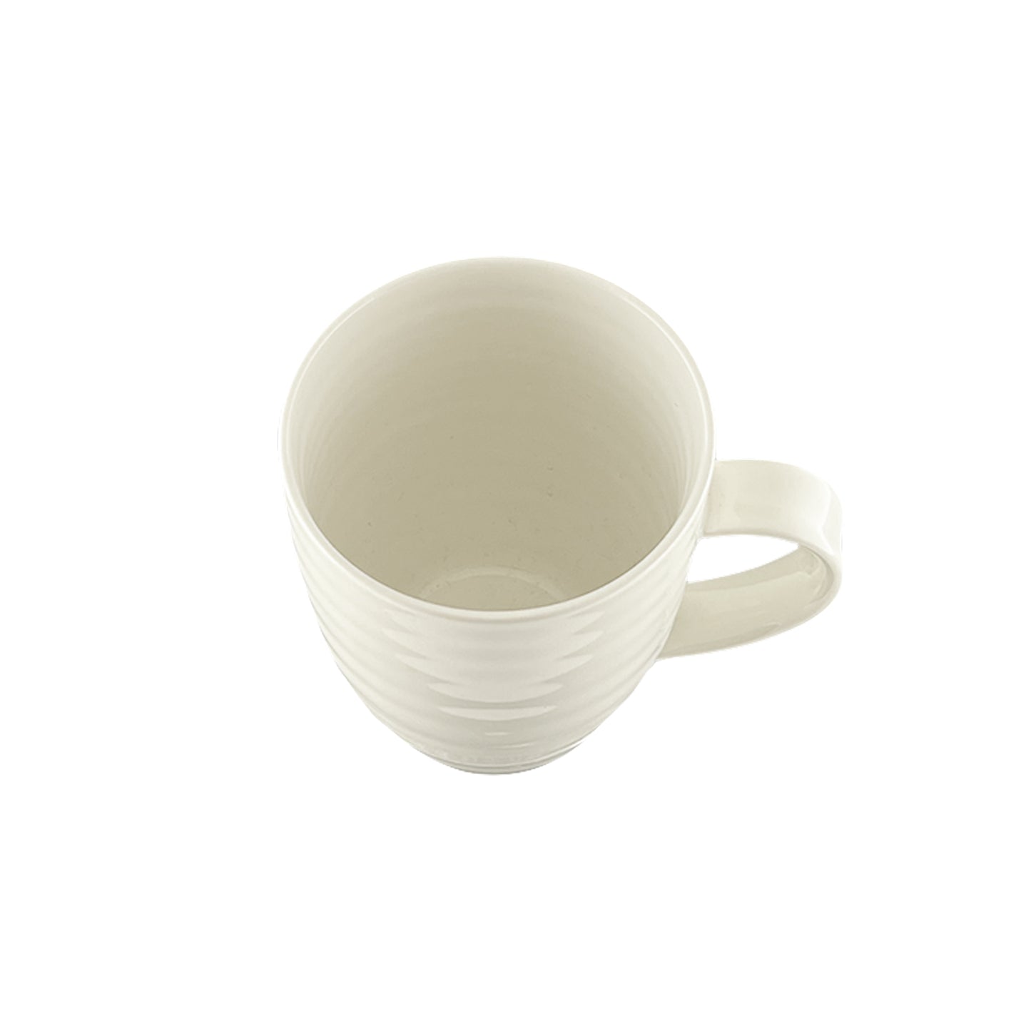 Daniel Smith Ivory Porcelain 16 Piece Dinnerware Set, Service For 4