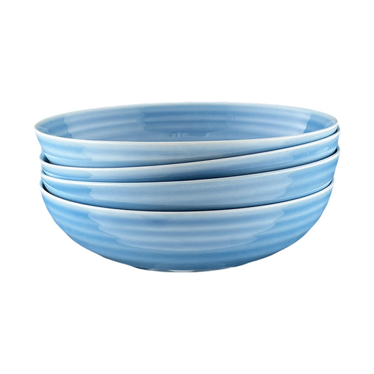 Daniel Smith Pasta Bowl - Set of 4 - Blue