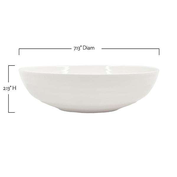 Daniel Smith Pasta Bowl - Set of 4 - Ivory