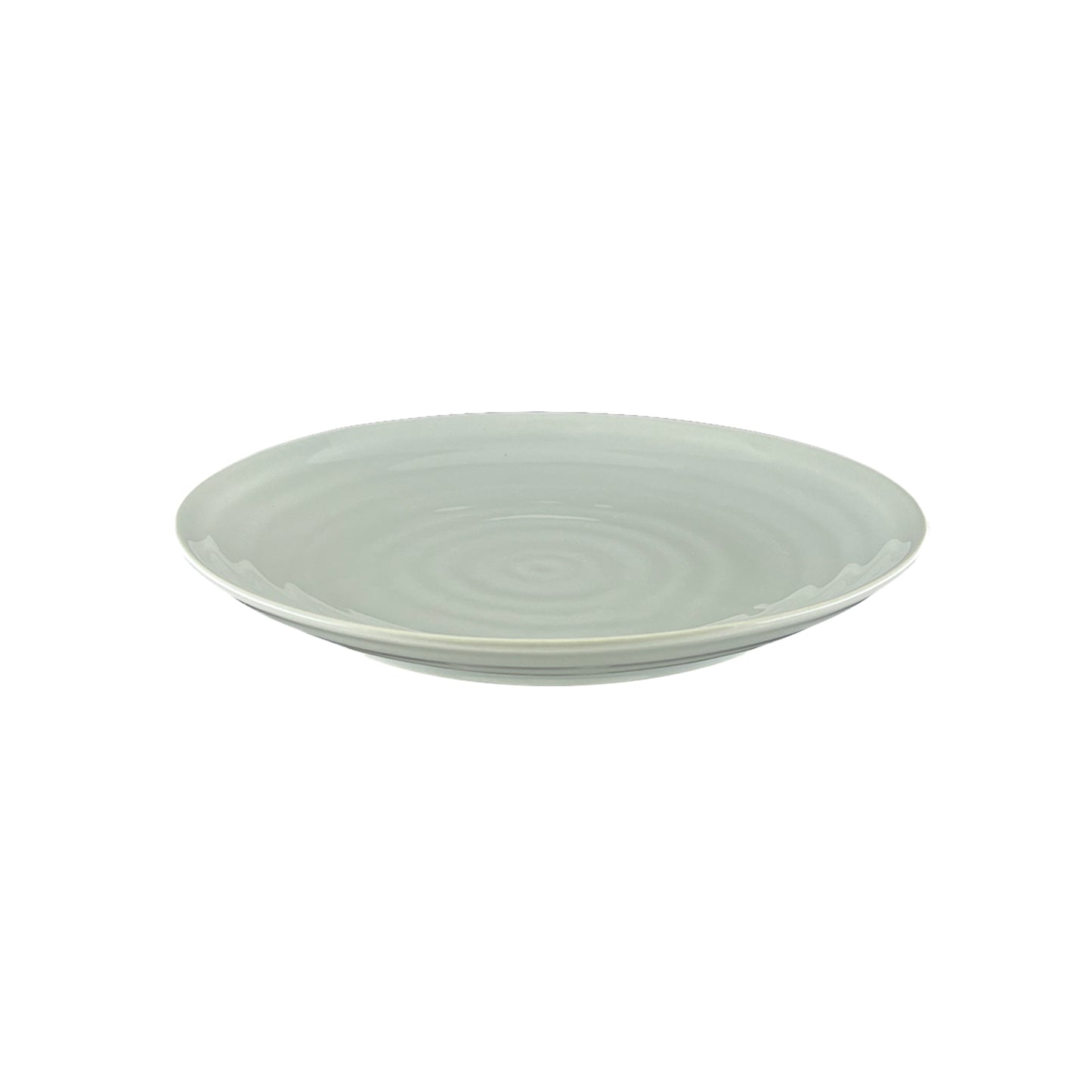 Daniel Smith Smoke Porcelain 4 Piece Dinnerware Set, Service For 1