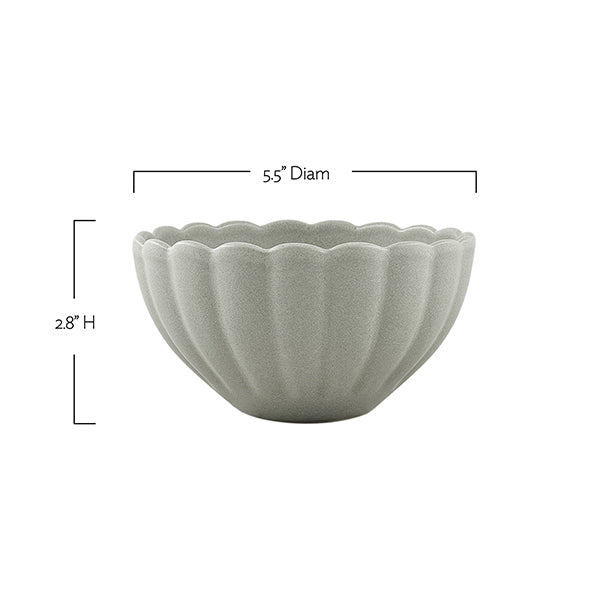 Lafayette Pearl White Stoneware Cereal Bowl, Set of 4