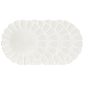 Lafayette Pearl White Dinner Plate - Set of 4