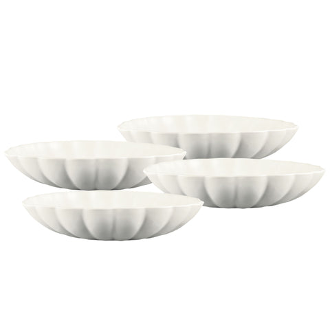 Lafayette Pearl White Pasta Bowl - Set of 4