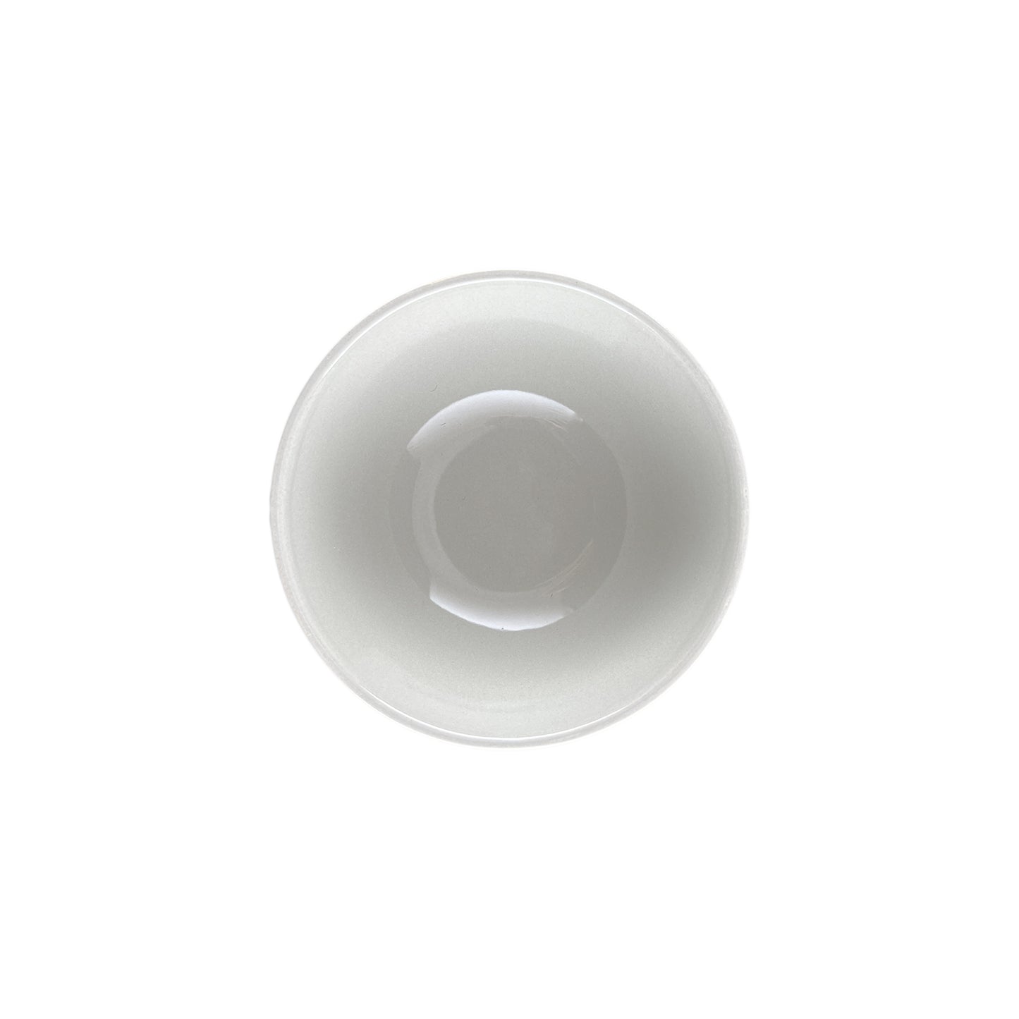 Shell Bisque Grey Porcelain Small Bowl, Set of 4