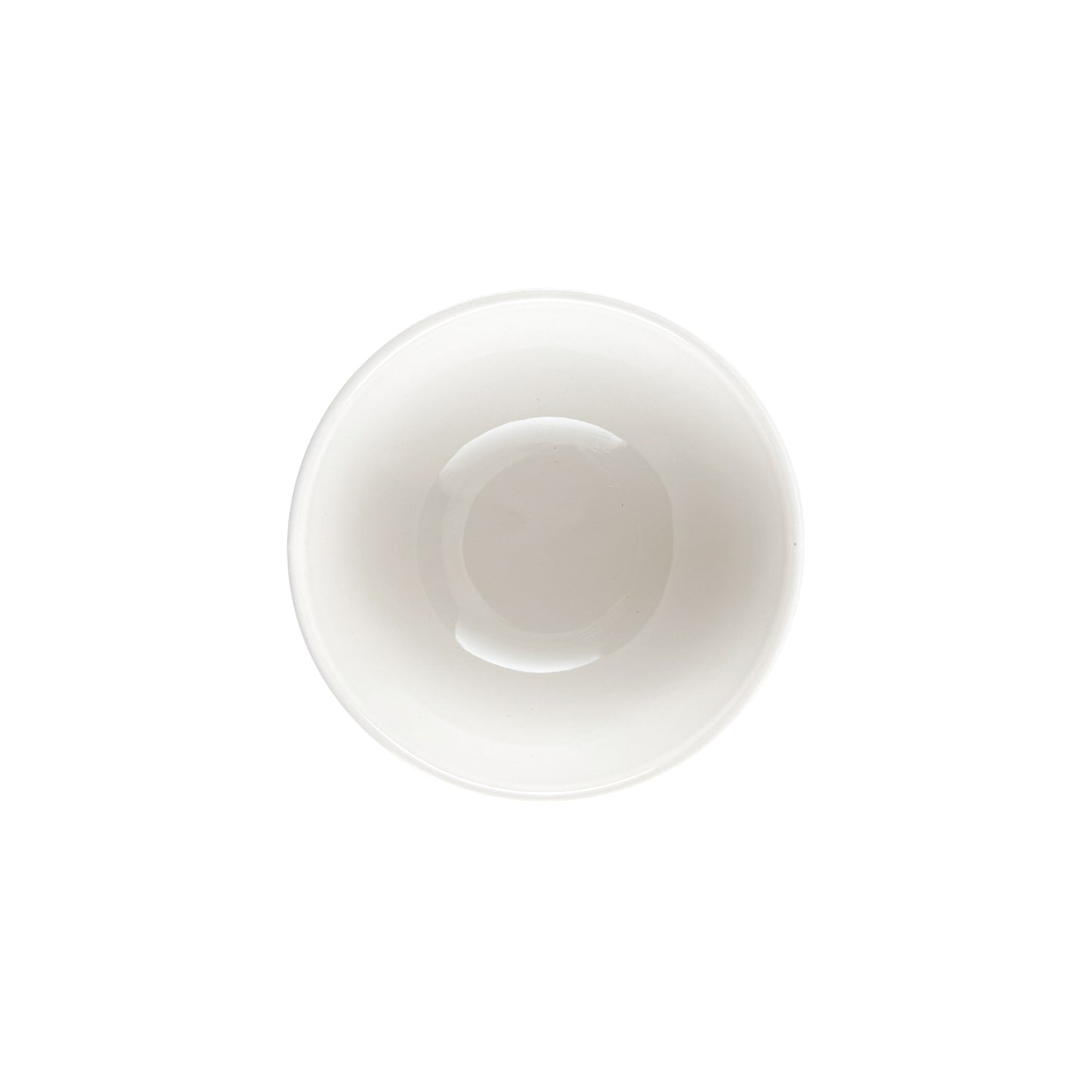 Shell Bisque White Porcelain Small Bowl, Set of 4