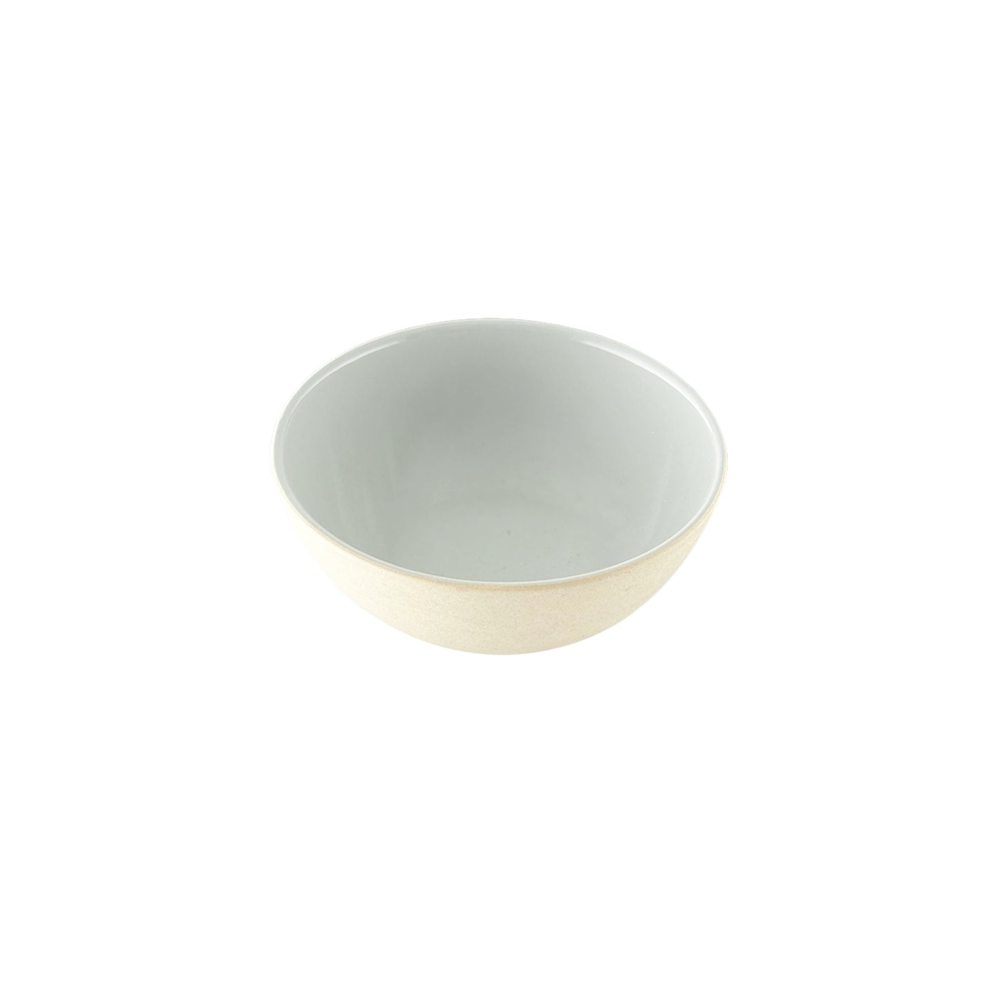 Shell Bisque Grey Porcelain Small Bowl, Set of 4