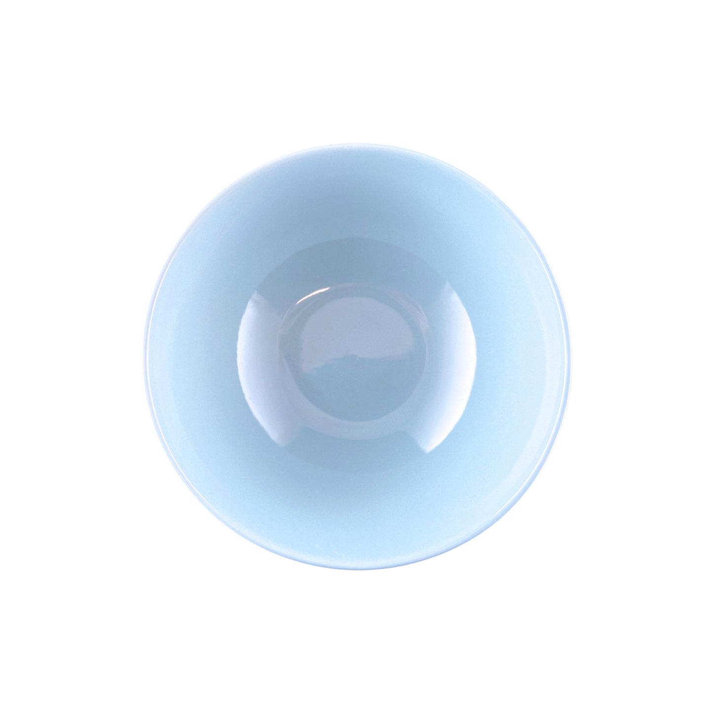 Shell Bisque Blue Porcelain Cereal Bowl, Set of 4