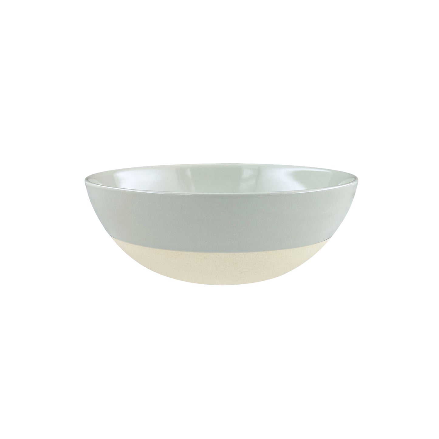 Shell Bisque Grey Porcelain Cereal Bowl, Set of 4