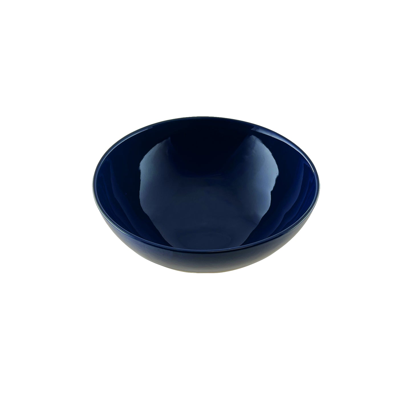 Shell Bisque Indigo Porcelain Cereal Bowl, Set of 4