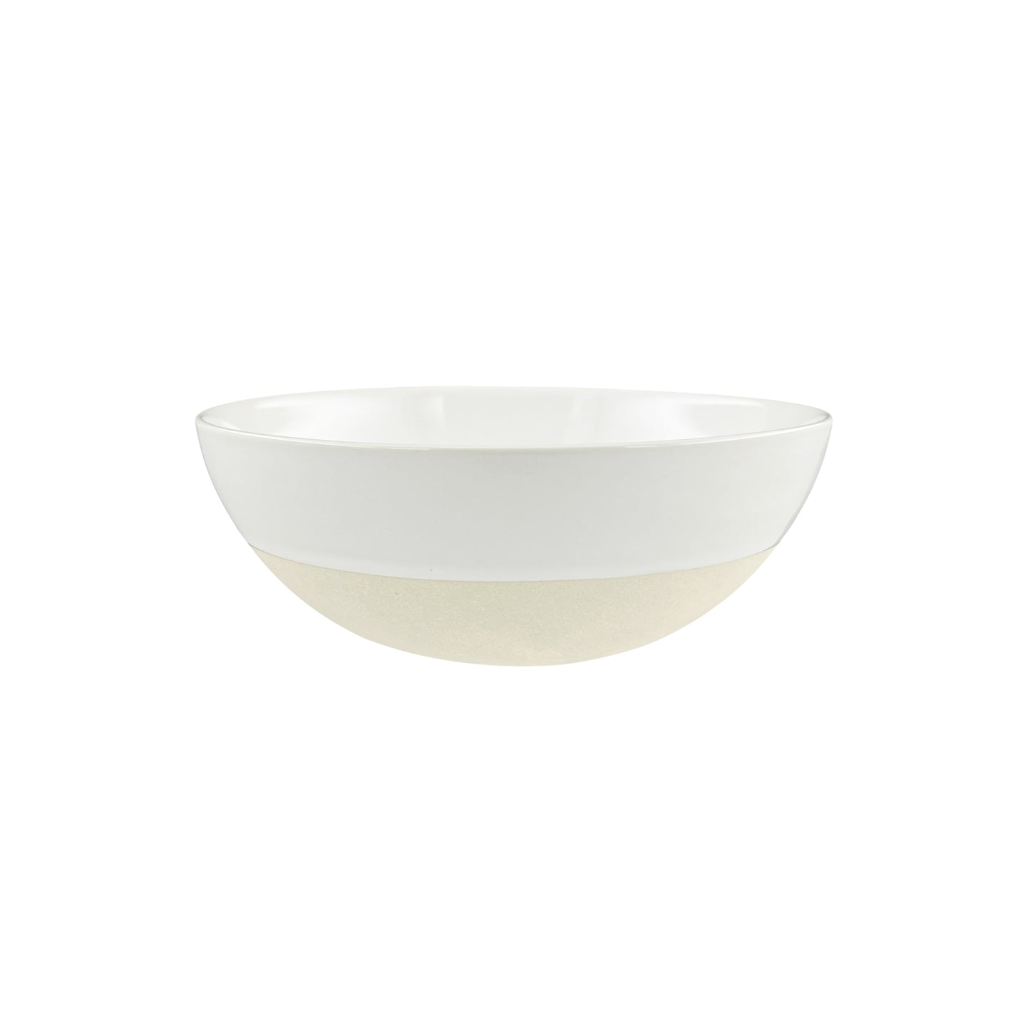 Shell Bisque White Porcelain 3 Piece Dinnerware Set, Service For 1