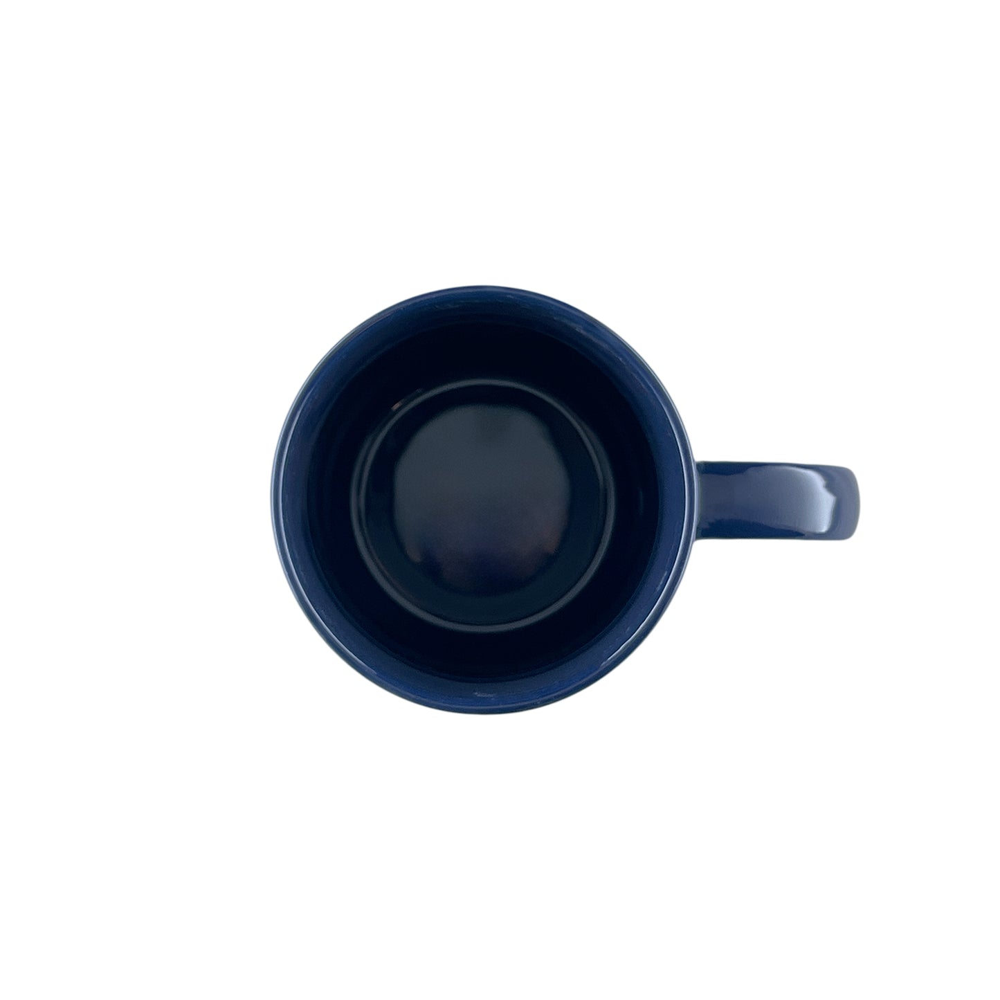 Shell Bisque Indigo Porcelain 4 Piece Dinnerware Set, Service For 1