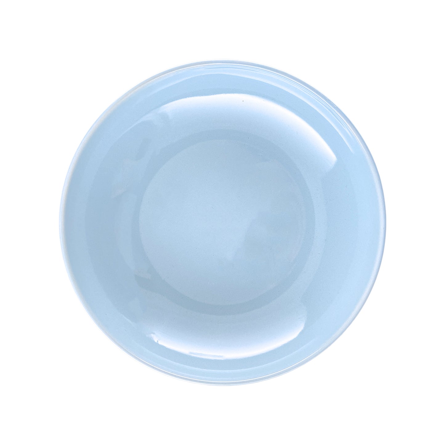 Shell Bisque Blue Porcelain Pasta Bowl, Set of 4