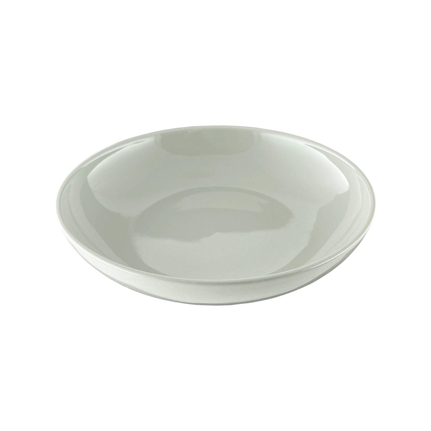 Shell Bisque Grey Porcelain Pasta Bowl, Set of 4