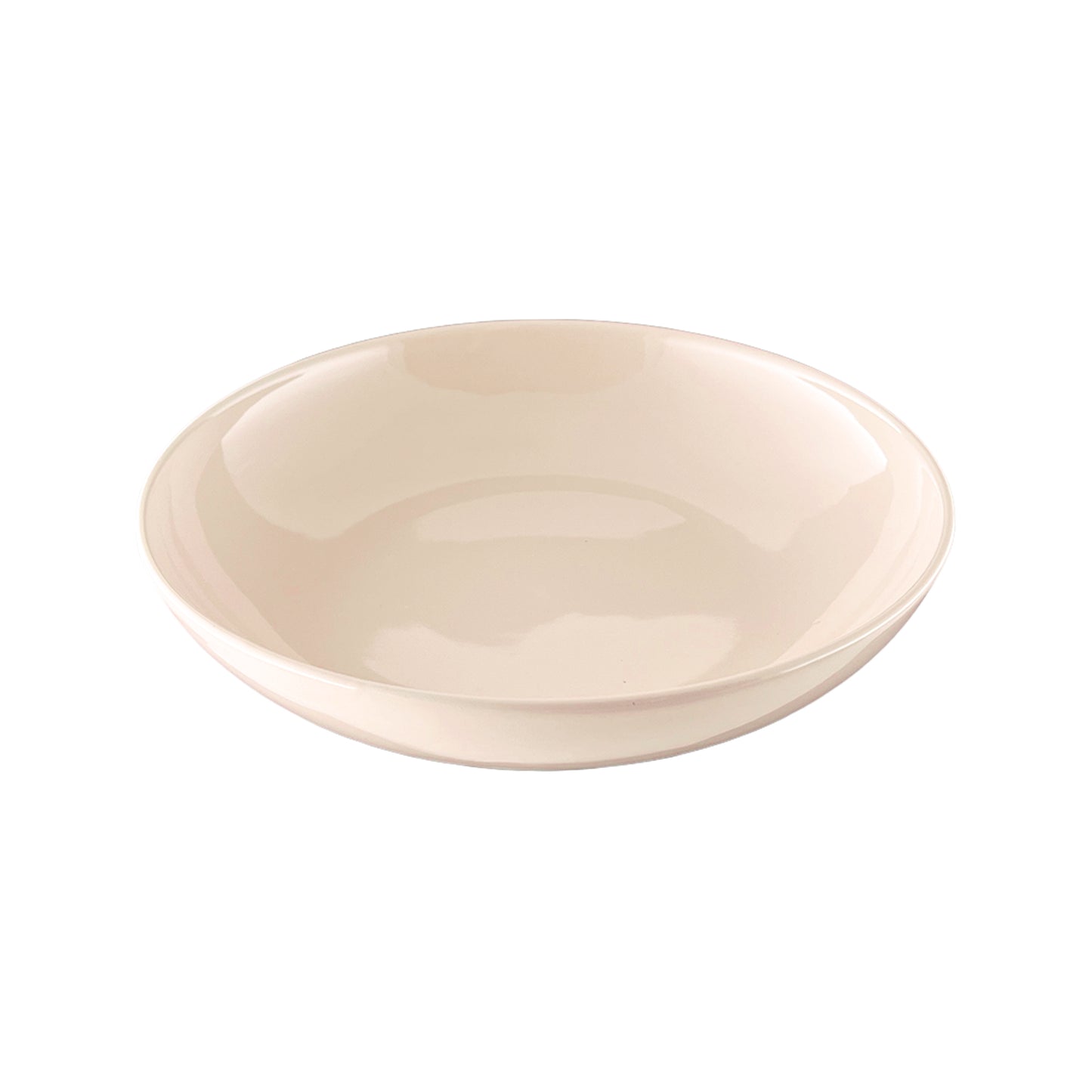 Shell Bisque Soft Pink Porcelain Pasta Bowl, Set of 4