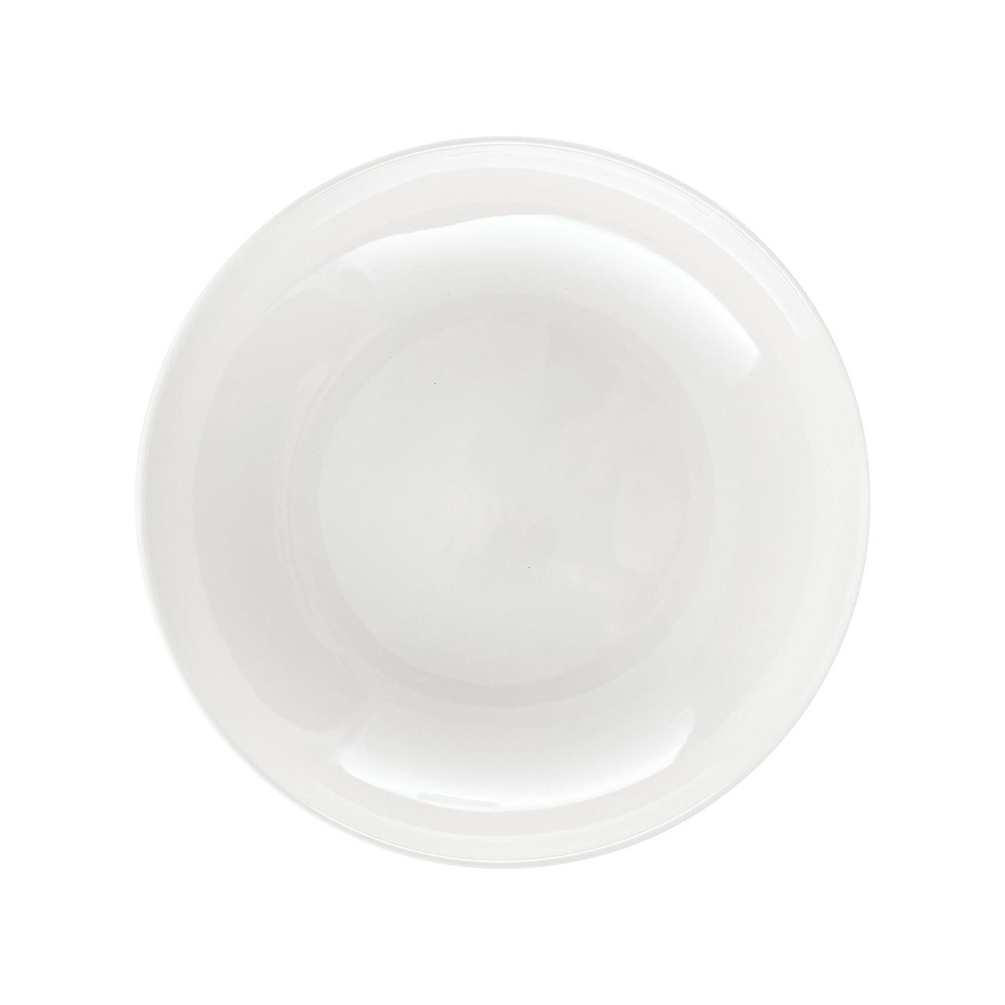 Shell Bisque White Porcelain Pasta Bowl, Set of 4