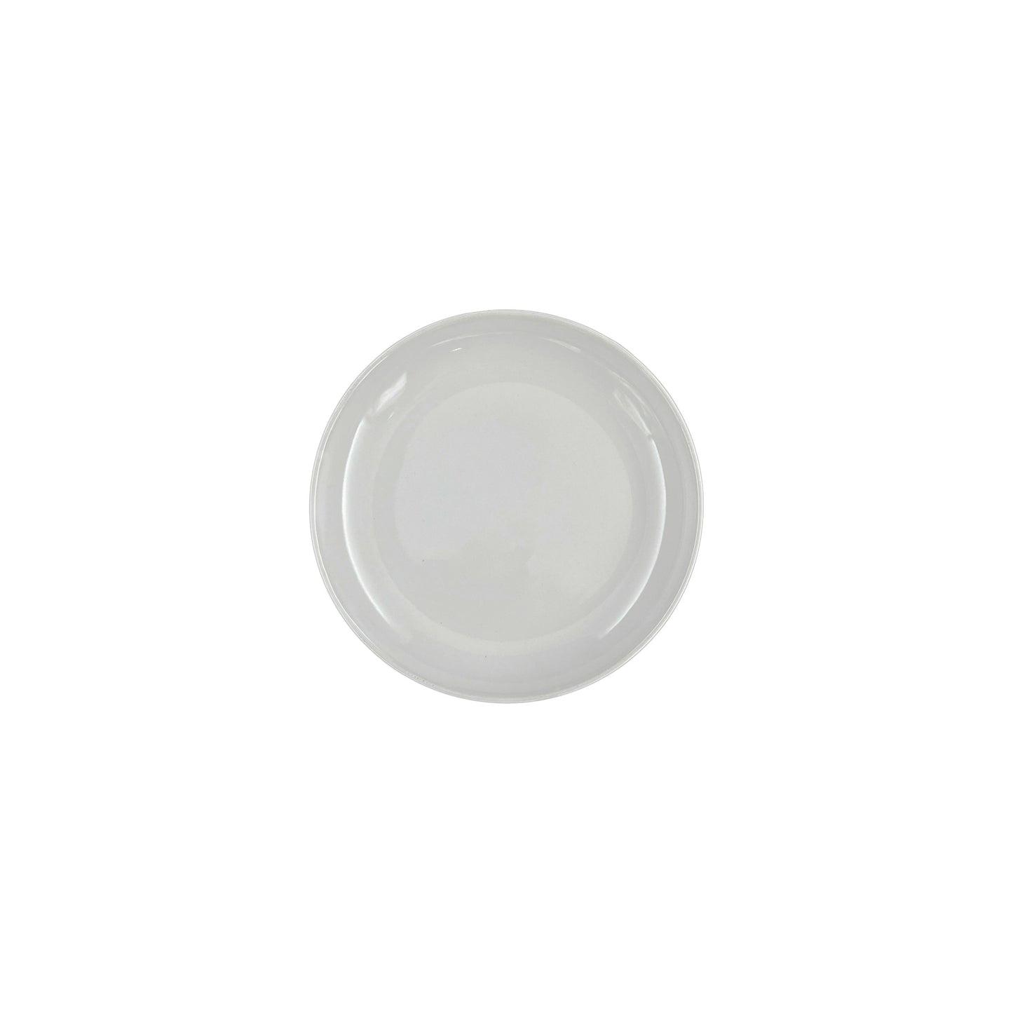 Shell Bisque Grey Porcelain Tidbit Plate, Set of 4