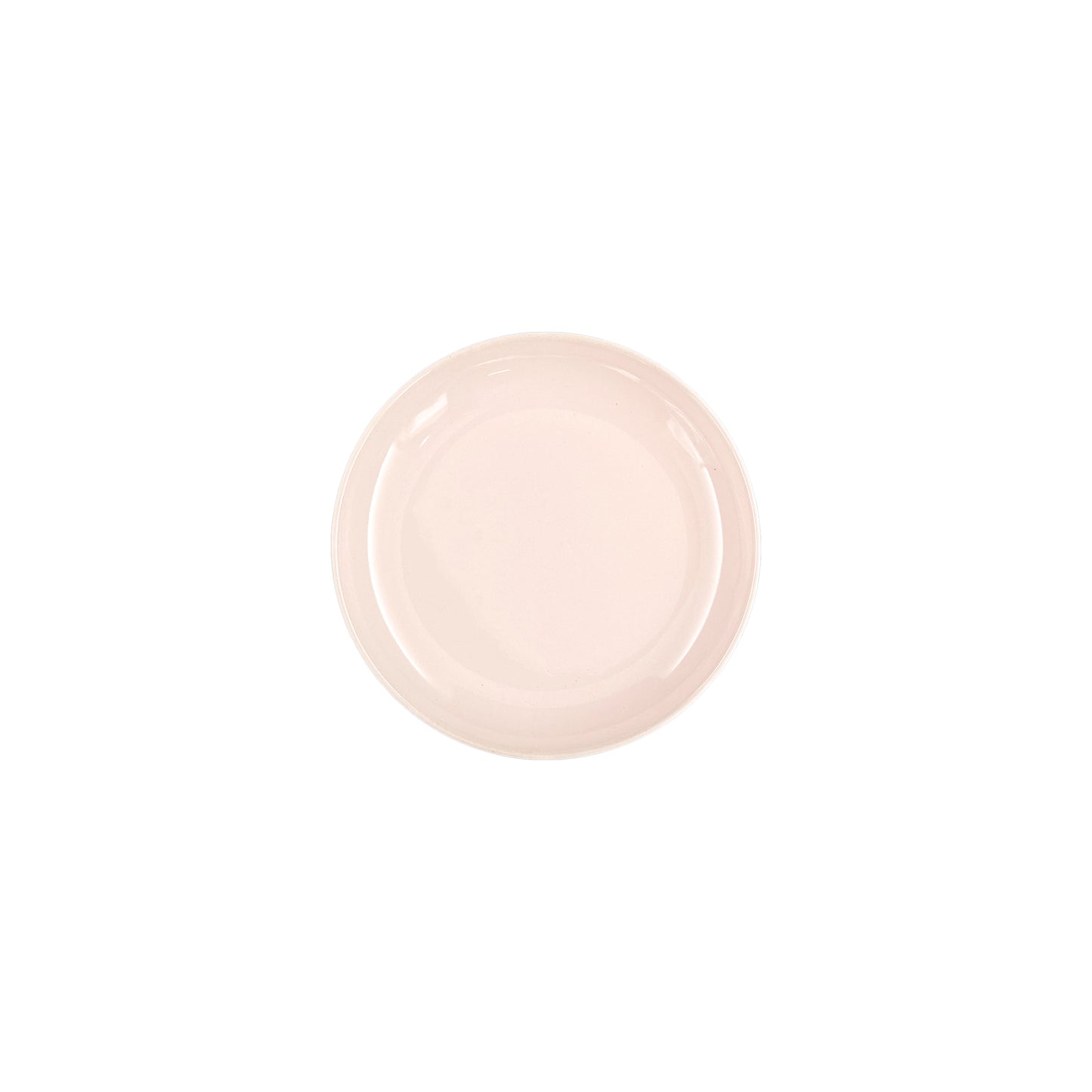 Shell Bisque Soft Pink Porcelain Tidbit Plate, Set of 4