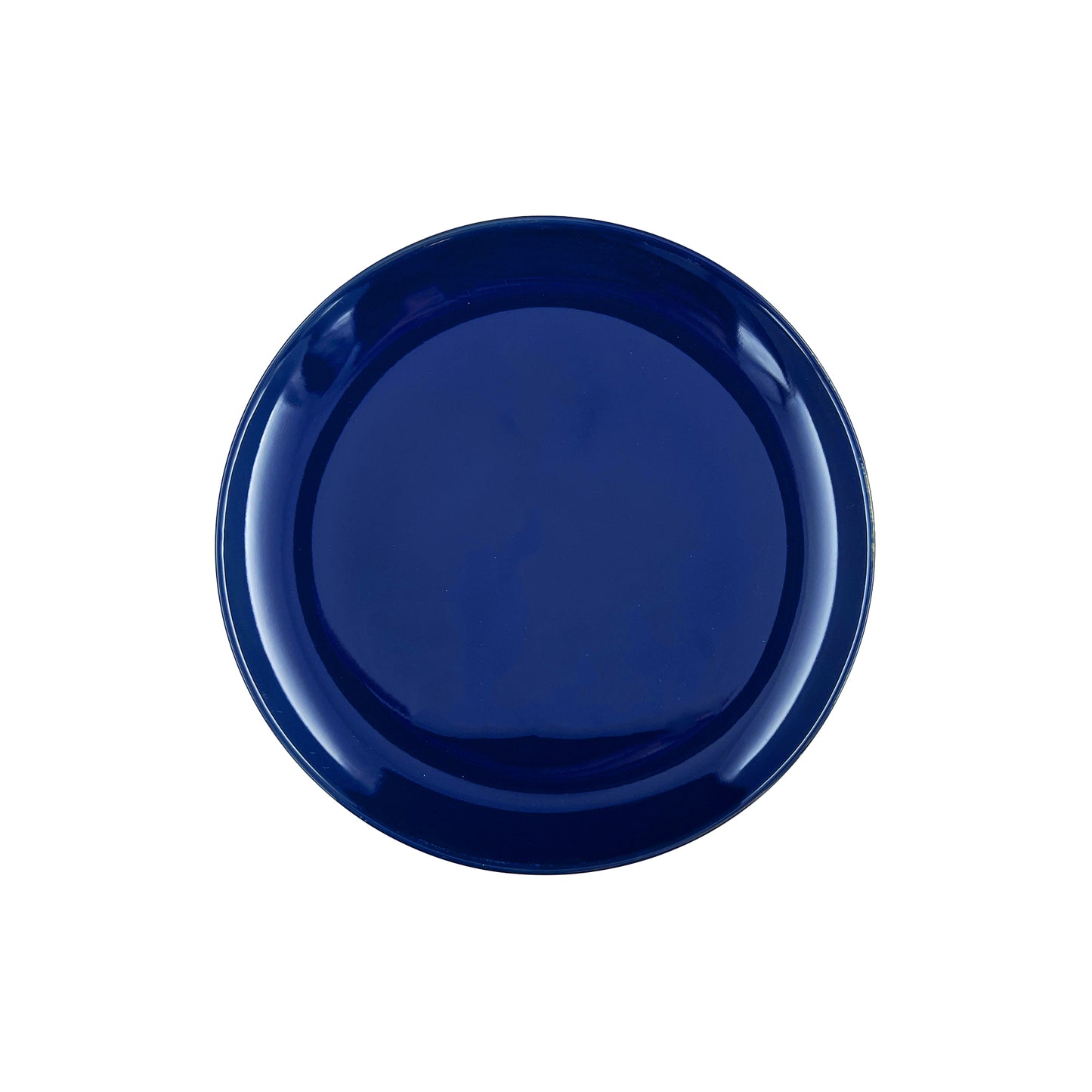 Shell Bisque Indigo Porcelain 4 Piece Dinnerware Set, Service For 1